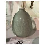 Ceramic Glaze Pattern Bud Vase