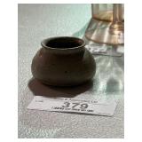 Small Antique Earthtone Pot