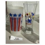 Collectors Glass & Patriotic Tumbler