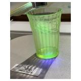 Uranium Glass Goblet