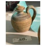 Studio Art Pottery Vase with Stopper