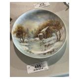 Hand Painted Farmers Home Plate