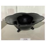 Mt. Pleasant Black Amethyst Glass Bowl