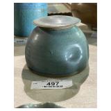 Pottery Jar & Lid