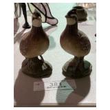 Vintage Porcelain Quail Figurine