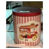 Vintage Large Tin & Lid