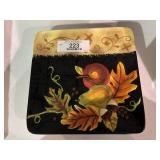 Ornate Glazed Tray