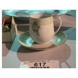 Vintage Germany Porcelain Cup & Saucer Set