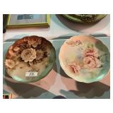 2 Beautiful Large West German Porcelain Platters
