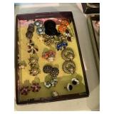 Vintage Costume Jewelry Earrings