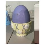 Porcelain Egg Salt / Pepper Set