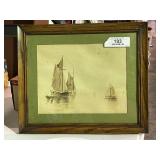 Original Framed Watercolor