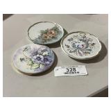 3 Piece Porcelain Wall Plaques