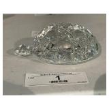 Signed Waterford Crystal Turtle