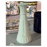 Vintage Milk Glass Vase