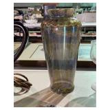 Amber Glass Vase