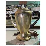 Gold Mirro-Matic Aluminum Percolator