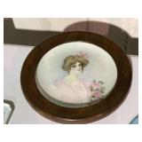 Antique Porcelain Victorian Lady
