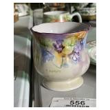 Antique Porcelain Footed Planter