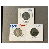 3 Nice Washington Quarters