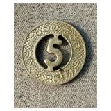 1926 5 Cent Transport Token