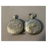 2 Quartz Pocket Watches