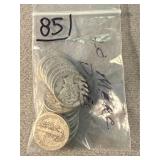 20 Mercury Silver Dimes