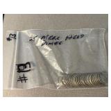 25 Mercury Silver Dimes