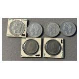 6 French Foreign Coins