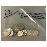 24 Silver Coins