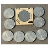 Lot of Italian Foreign Coins