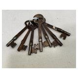 7 Old Skeleton Keys
