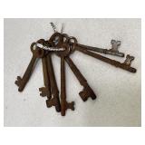 7 Old Skeleton Keys