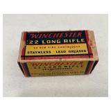 Winchester 22 Cal. Rifle Shells