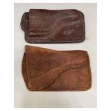 2 Leather Pistol Holsters