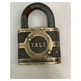 Brass 'YALE' Padlock