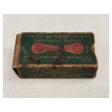Remington 22 Short Rifle Shell Box