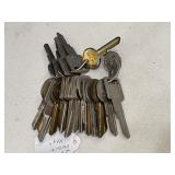 28 Uncut GM Auto Keys