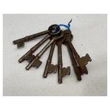 7 Old Skeleton Keys