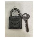 Slaymaker Metal Padlock