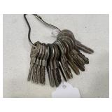 16 Gas Tank Cap Keys
