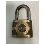 Brass 'YALE' Padlock