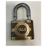 Brass 'YALE' Padlock