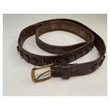 Leather Rifle Shell Ammo Belt