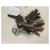 32 Flat One Sided Keys