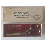Collectible "Kleencut" Keen Kutter Pinking Shears