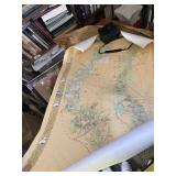 Map "Plantations on the Mississippi River