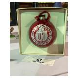 IU 87' Basketball Ornament