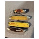 4 Pocket Knives