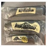 3 Pocket Knives